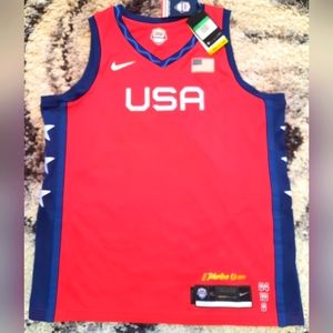 NEW RARE LIMITED Nike Women Blank Olympics USA Basketball Jersey XS S XL DD1568